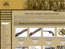 Tablet Screenshot of libertytreecollectors.com